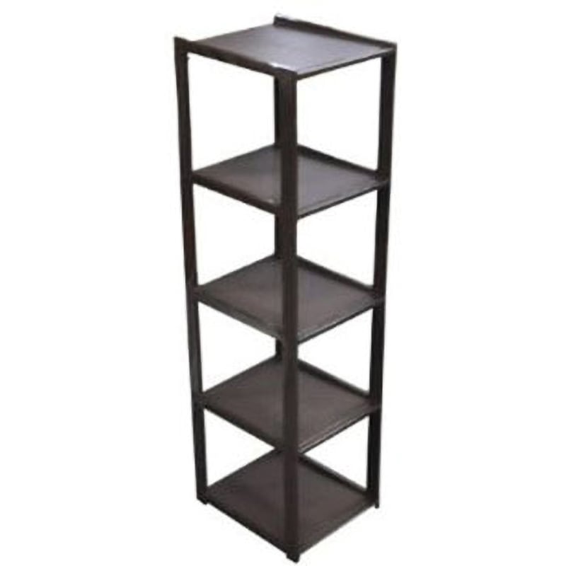 シューズラックCUBE5段 吉川国工業所 ブラック色 1個 - 【通販