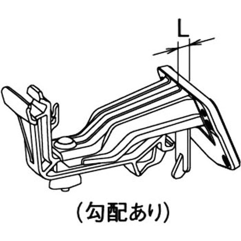 MQF99836PB 吊具 正面打 15mm～45mm出 Panasonic(パナソニック) 6寸勾配 (ファインスケア)NF-I型サイズ 1箱(50個) MQF99836PB