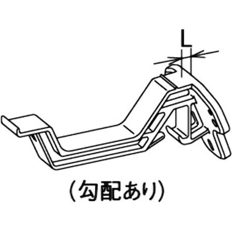 MQC9945P 吊金具 正面打 出無し Panasonic(パナソニック) 4寸勾配 (シビルスケア)PC77サイズ 1箱(50個) MQC9945P