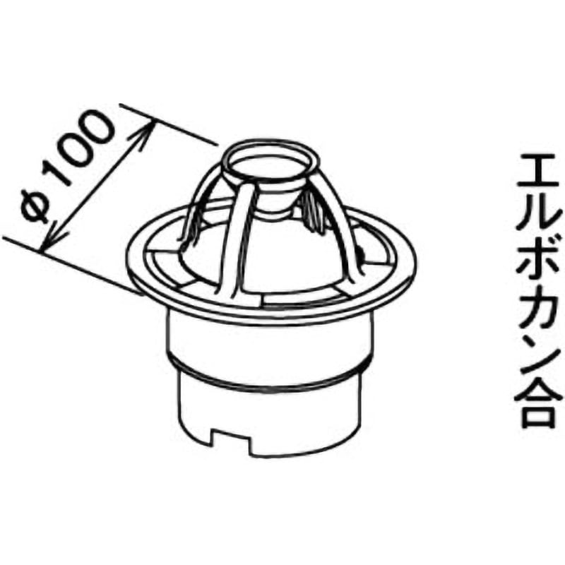 KA3N920 自在ドレン JIS管用 Panasonic(パナソニック) (大型雨とい)自在ドレンサイズ 1箱(12個) KA3N920