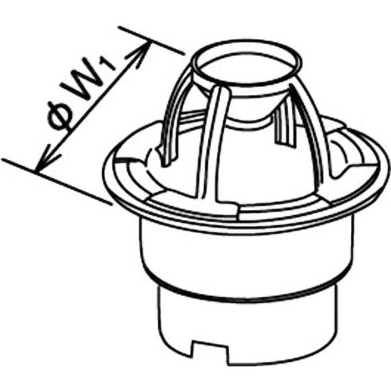 KA3N956 自在ドレン JIS管用 Panasonic(パナソニック) (大型雨とい)自在ドレンサイズ 1箱(12個) KA3N956