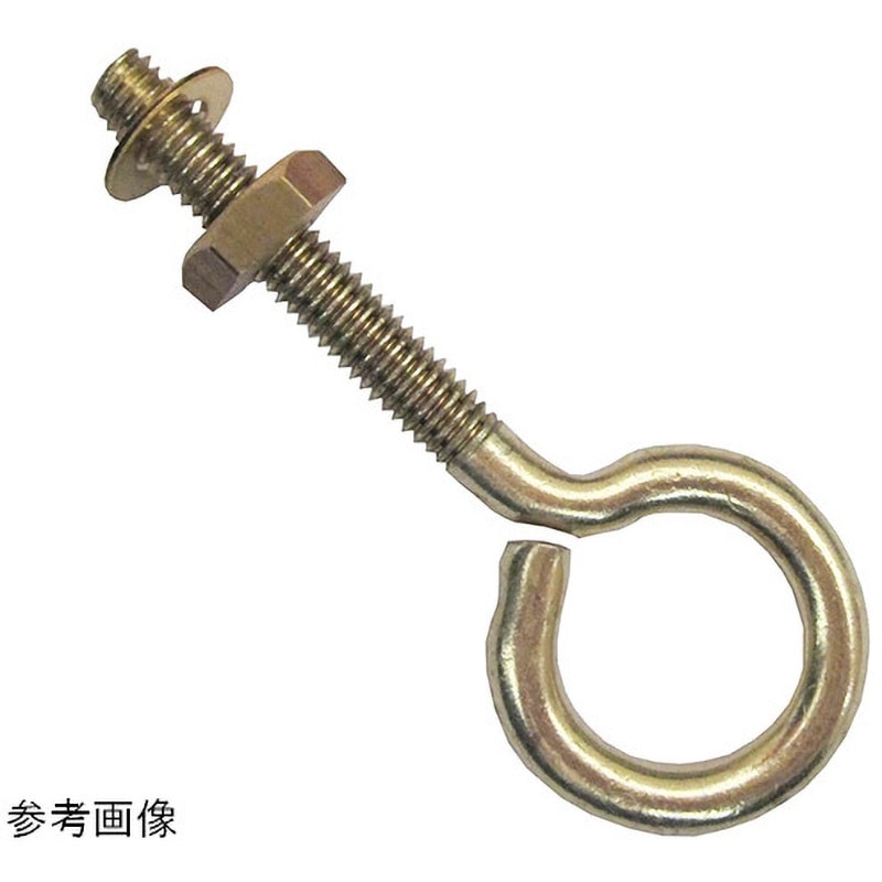 真中ナット付ヒートン 6Fシリーズ BEAVER(ビーバー) アイスクリュー