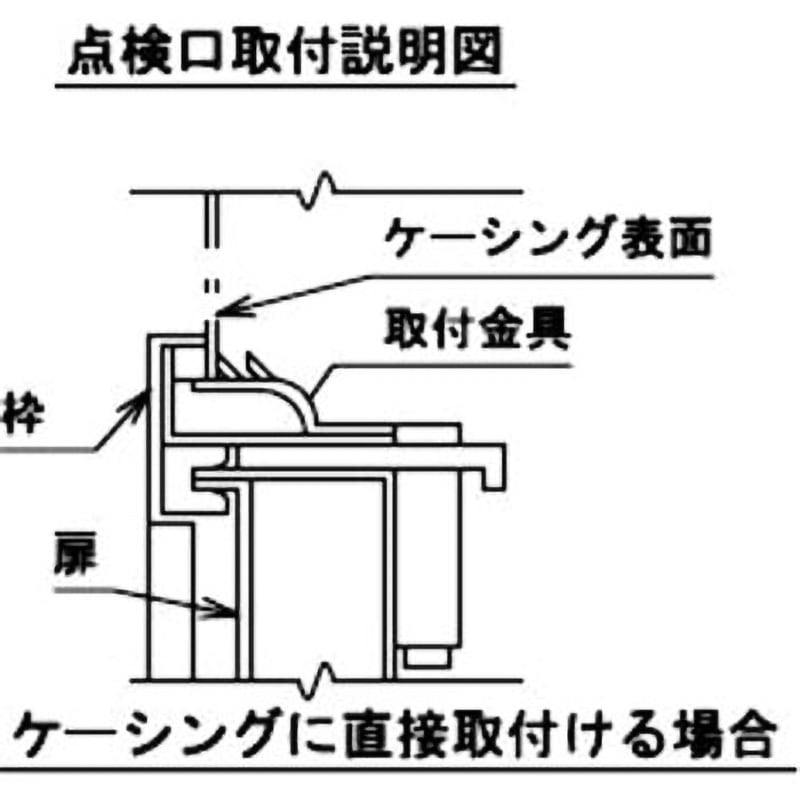 SD-12 点検口(ボンデ)SDタイプ 1台 フカガワ 【通販モノタロウ】
