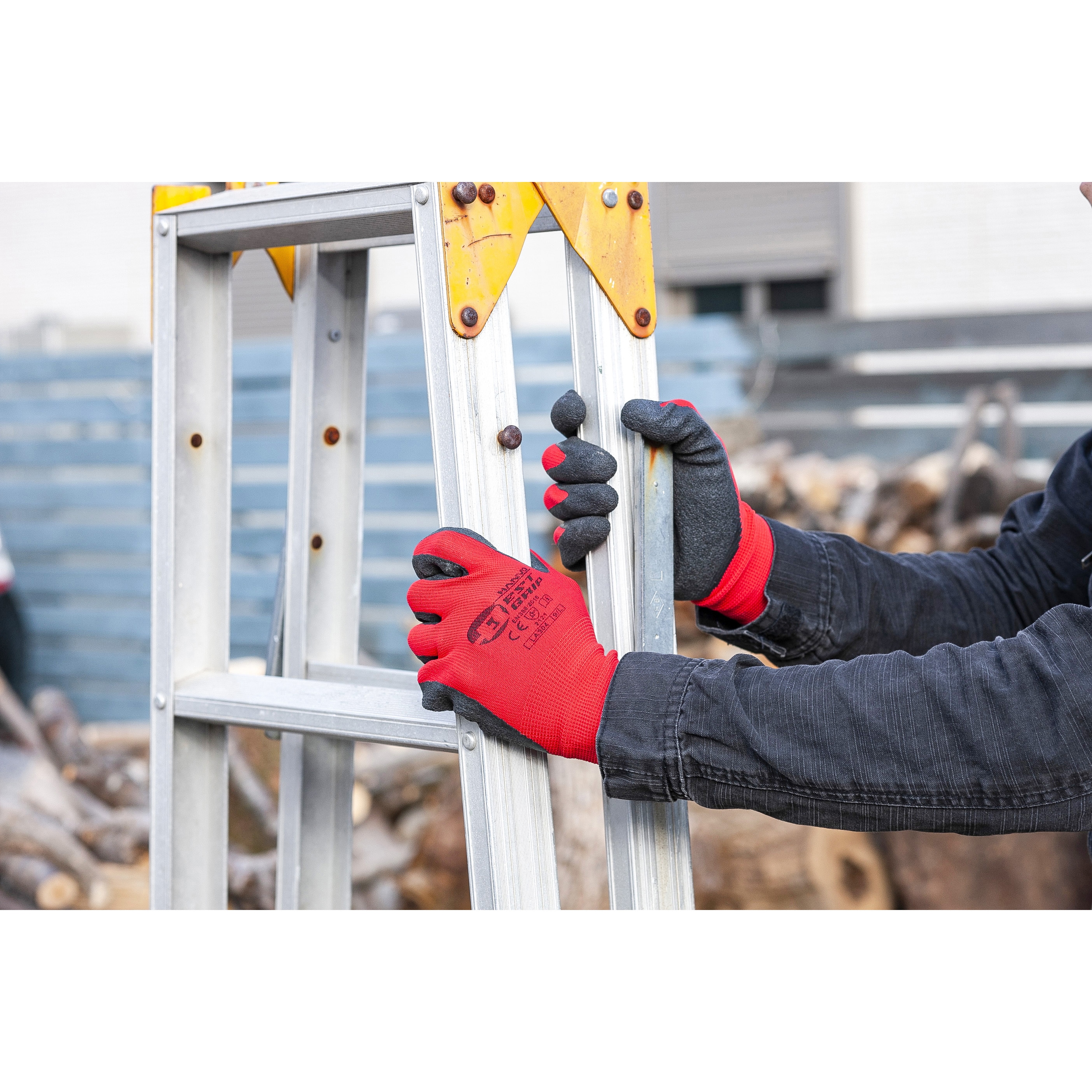 （まとめ）TANOSEE 天然ゴム背抜き手袋 M レッド 1パック（10双） 〔×5セット〕 ポイント20倍（まとめ）TANOSEE 天然ゴム背抜き手袋 S レッド 1