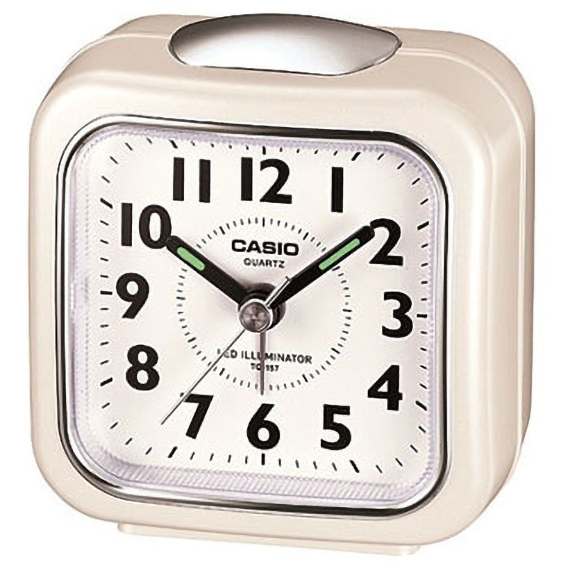 TQ-157-7BJF トラベルクロック カシオ計算機 アナログ アラーム