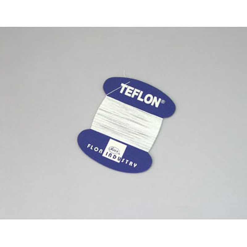 F-7002-09 PTFE紐 TFE-08号 フロン工業 1巻 F-7002-09