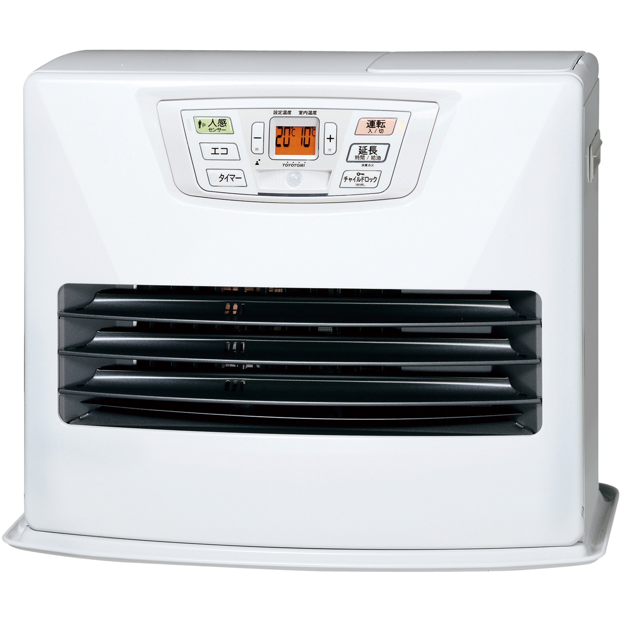 トヨトミ 石油ファンヒーター LC-S53I (W) 2021年製 人感センサー LC-S53I 石油ファンヒーター 人感センサーモデル 1台 トヨトミ