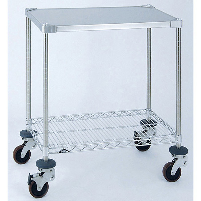 SRASWT1M10 CRカート1型タイプ ソアキャスター 帯電防止ウレタン 仕様 SRASWT1Mシリーズ ERECTA(エレクター) 幅606mm奥行461mm高さ930～956mm