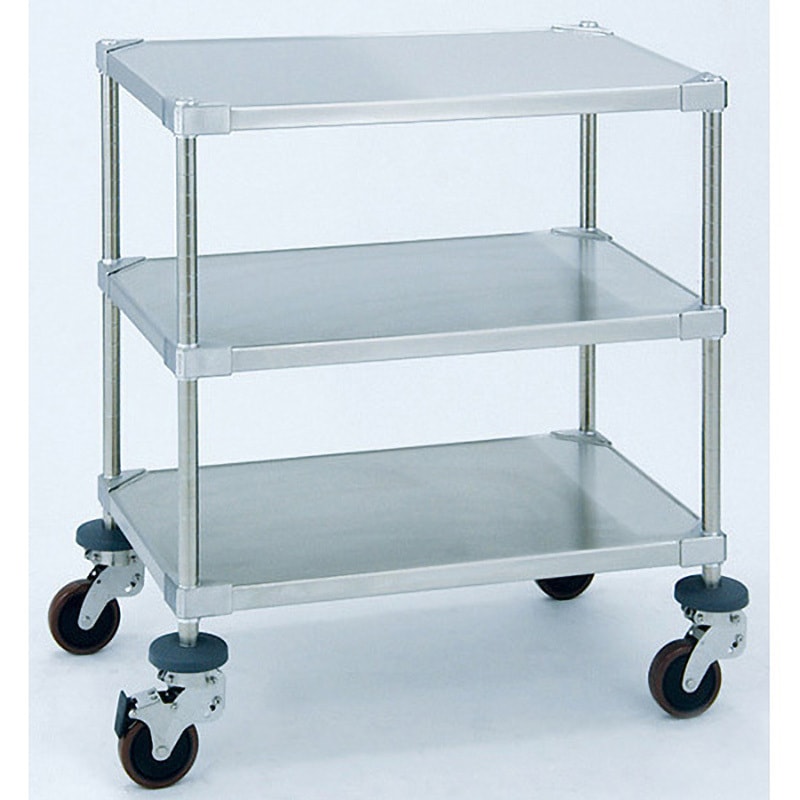 SRASWT4M30 CRカート4型タイプ ソアキャスター 帯電防止ウレタン 仕様 SRASWT4Mシリーズ ERECTA(エレクター) 幅606mm奥行461mm高さ930~956mm