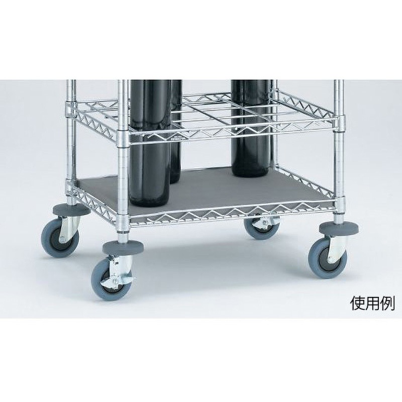 GCCBASEMAT ボンベカート用底面マット W530×D440×H20mm ERECTA(エレクター) 発泡ポリエチレン(難焼性)