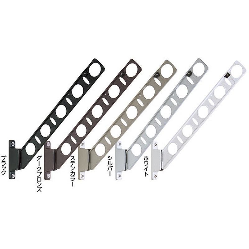 DRY・WAVE 腰壁用可動式物干金物 ロングタイプ SFL55 ホワイト 同梱不可DRY・WAVE 腰壁用可動式物干金物 ロングタイプ SFL55