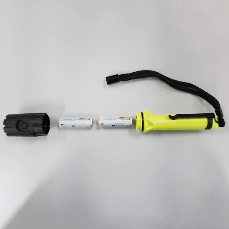 EA758SD-81 フラッシュライト/LED 防爆構造 EA758SDシリーズ エスコ 単3電池×2本(付属) イエロー色 EA758SD-81 フラッシュライト/LED 防爆構造 EA758SDシリーズ エスコ 単3電池×2本(付属) イエロー色