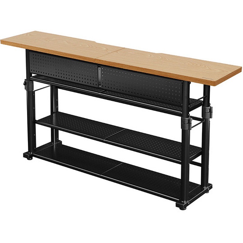 BHC-1200H-WD Bauhutte エクステンションデスク ビーズ 高さ590～800mm