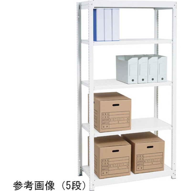 LBN-7665KW 軽中量物品棚〈LBN型〉150kgタイプ スチール物品棚<LBN型
