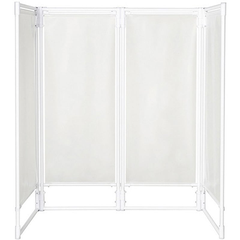 PO-1 折りたたみ式パーテーション セキスイ ホワイト色