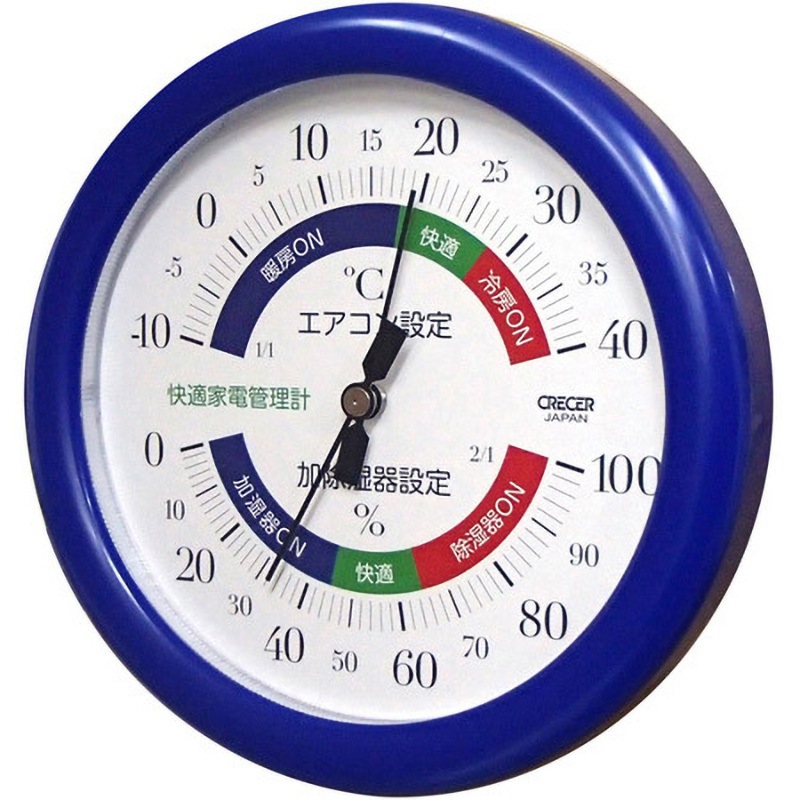 TR-130BB 快適家電管理温湿度計 40個入 クレセル PS樹脂