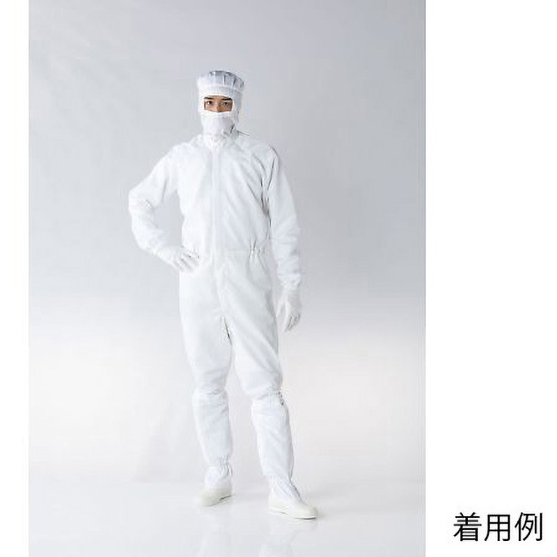 FD173C-01 5L オートクレーブ滅菌対応ツナギ服 5L FD173Cシリーズ 東洋リントフリー 白色 9,225円