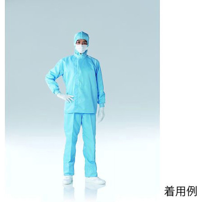 FD213C-02 4L 防塵上着 FD213Cシリーズ 東洋リントフリー 青色 サイズ4L