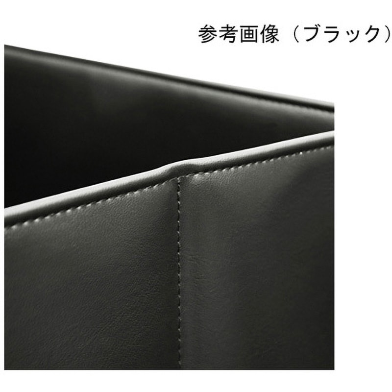 R-308 BK ストレージボックス 合皮 R-308シリーズ サキ ブラック色