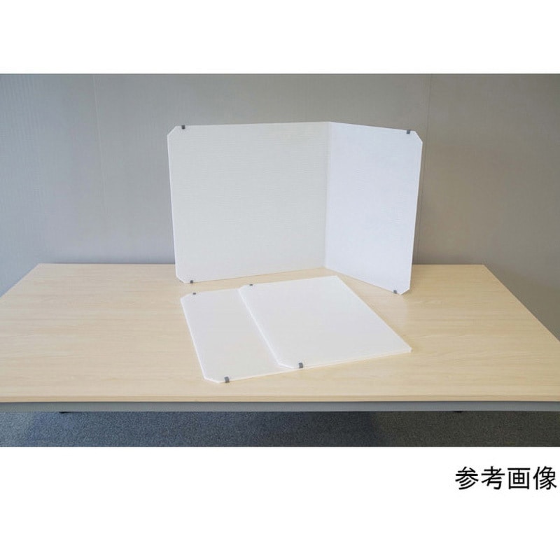 TECCELLモバイルウォール 片サイド 岐阜プラスチック工業(RISU/リス) 材質PP ナチュラル色 寸法740×400×H570mm