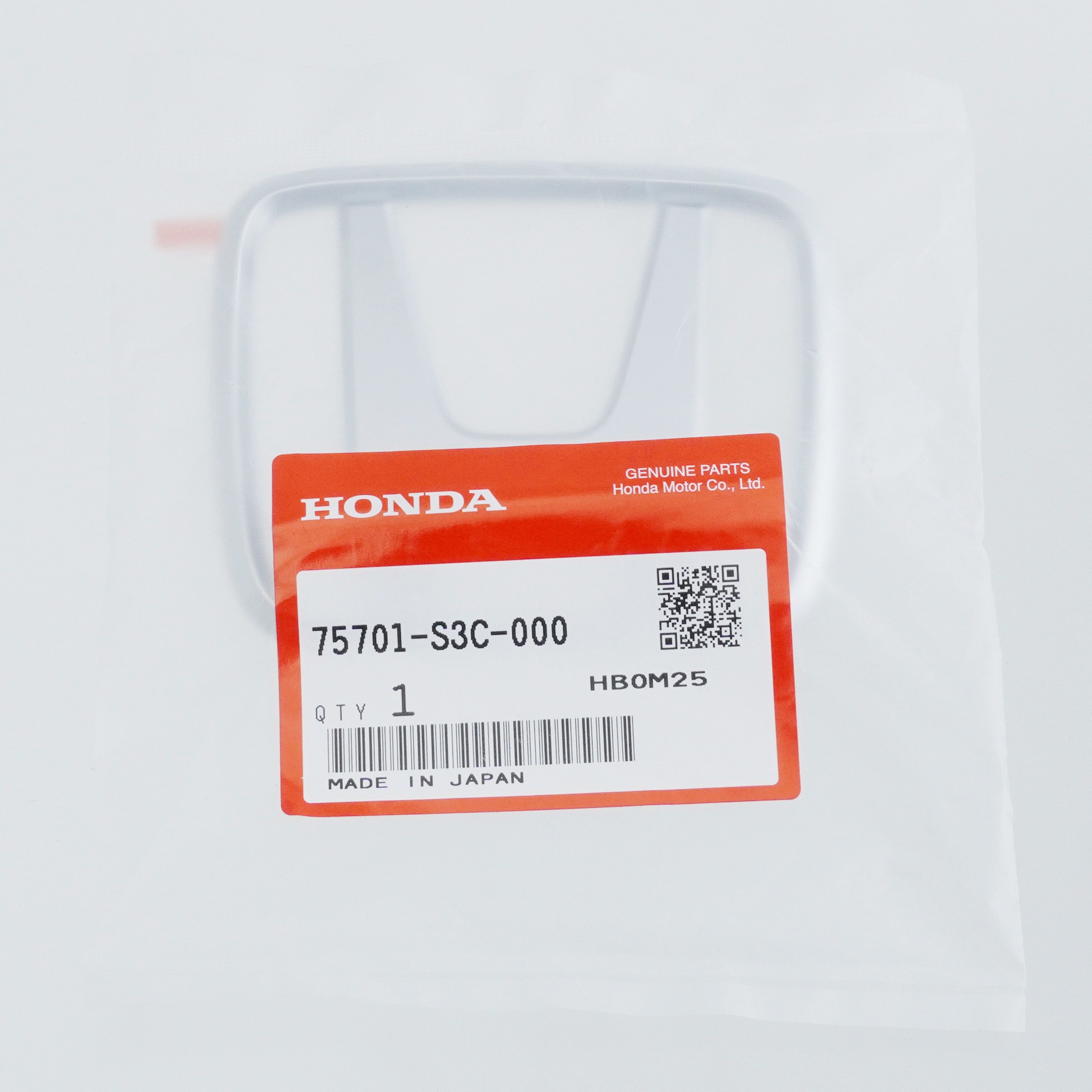 75701-S3C-000 (75701)エンブレム 1個 ホンダ 【通販モノタロウ】