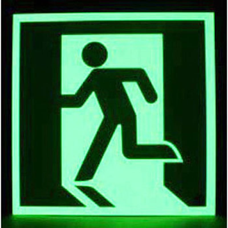 SSN805 高輝度蓄光式誘導標識 SSNシリーズ エルティーアイ 避難口