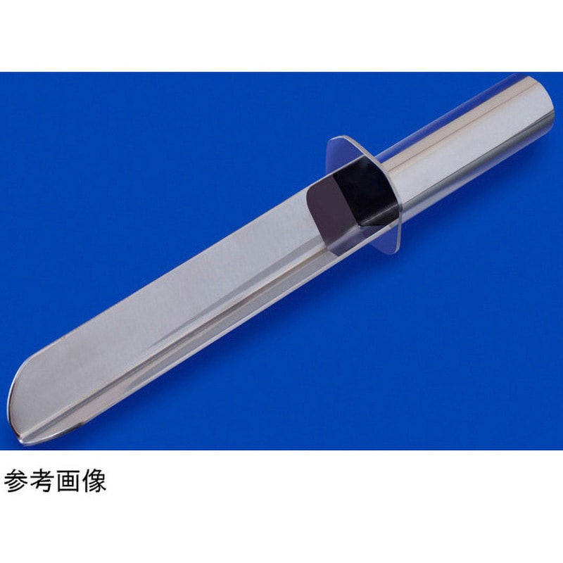 SS-VSS3423 ステンV字スパチュラ アズワン 質量0.3kg  1個 SS-VSS3423