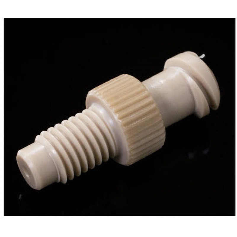 PS6603 PEEKルアーアダプター アズワン 1/4-28UNFオス-メスルアー  1個 PS6603