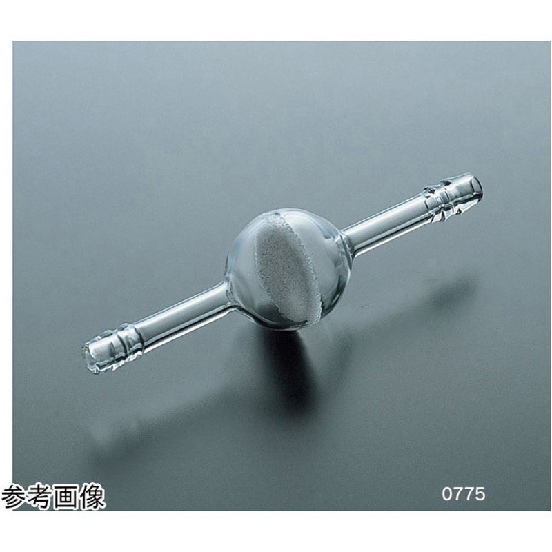 CL0775-02-103 玉型ガラスフィルター CL0775シリーズ climbing(クライミング) フィルター直径40mm細孔径20～30μm 1個