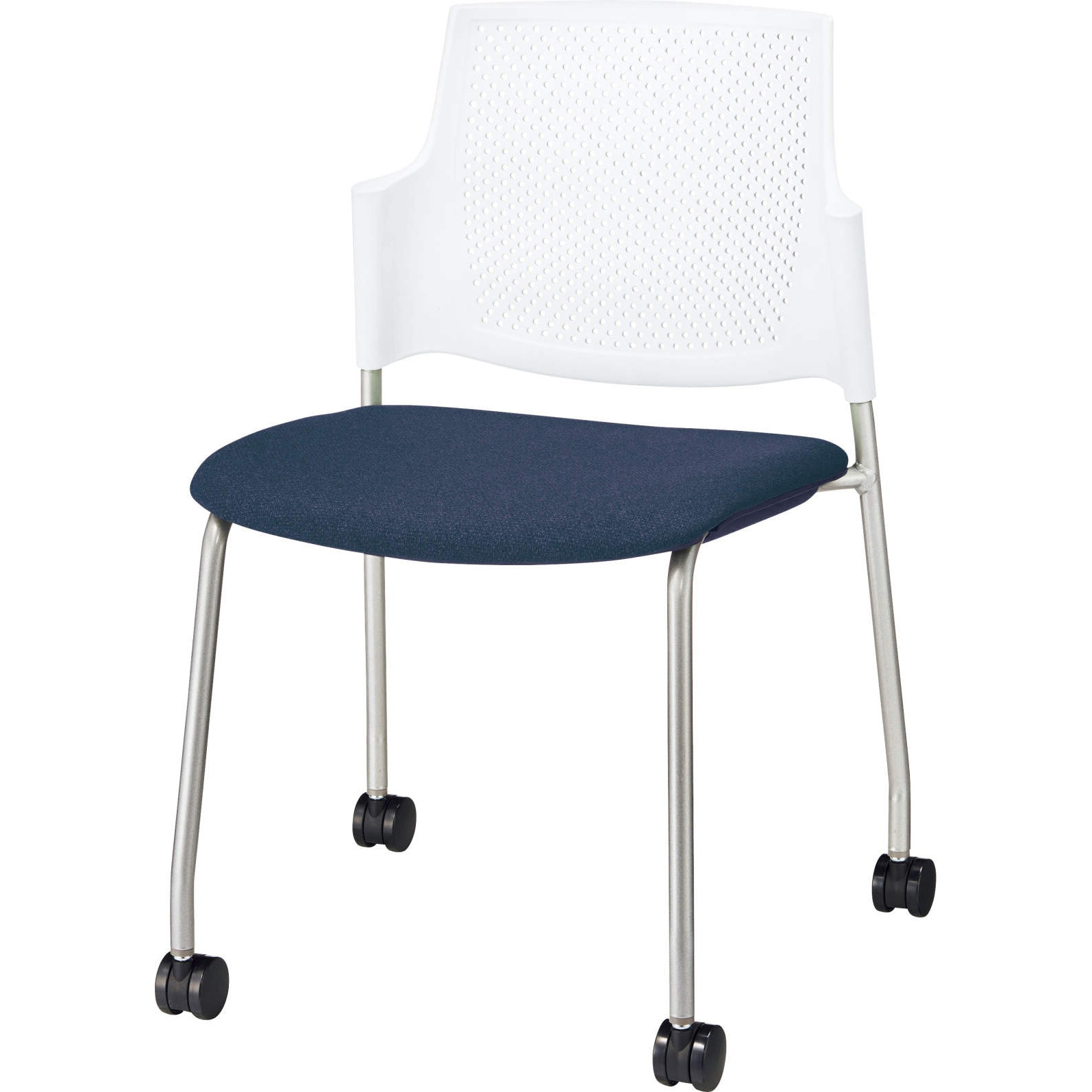 No．1161N-FWS ミーティング用チェアー ルシーノ LION (ライオン事務器) 高さ764mm幅532mm奥行543mm