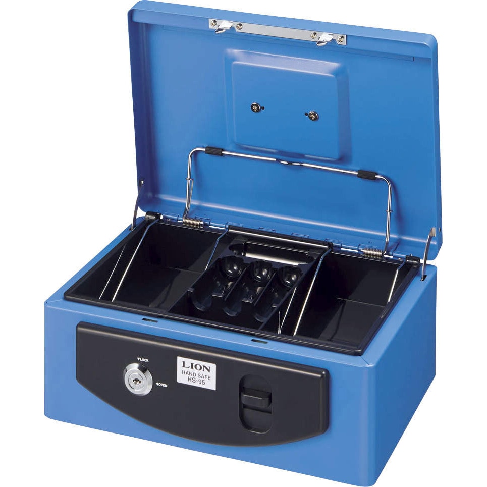 HS-95 手提金庫 LION (ライオン事務器) 収納サイズA5 HS-95 - 【通販