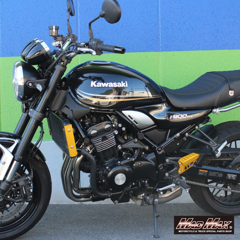 MM19-K003-GD カワサキ Z900RS/Z900RSカフェ用 アルミ ラジエター