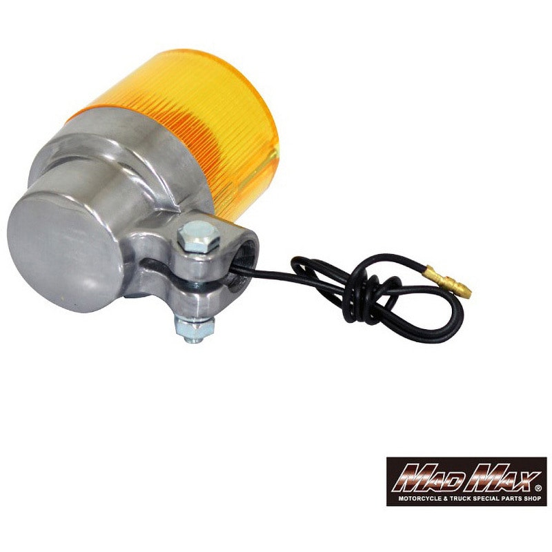 20-1390PLLYE-4 MADMAX 汎用 丸型ヨーロピアンウインカー 1セット(4個
