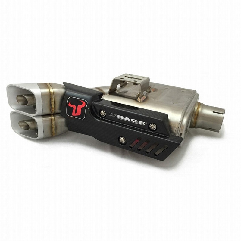 IX-BQ9780C-1 IXRACE YAMAHA XSR 900 16-20 Z8 フルEX マフラー MAD MAX(マッドマックス) デュアルチューブ 材質ステンレスAISI304 長さ400mm  IX-BQ9780C-1 82,390円