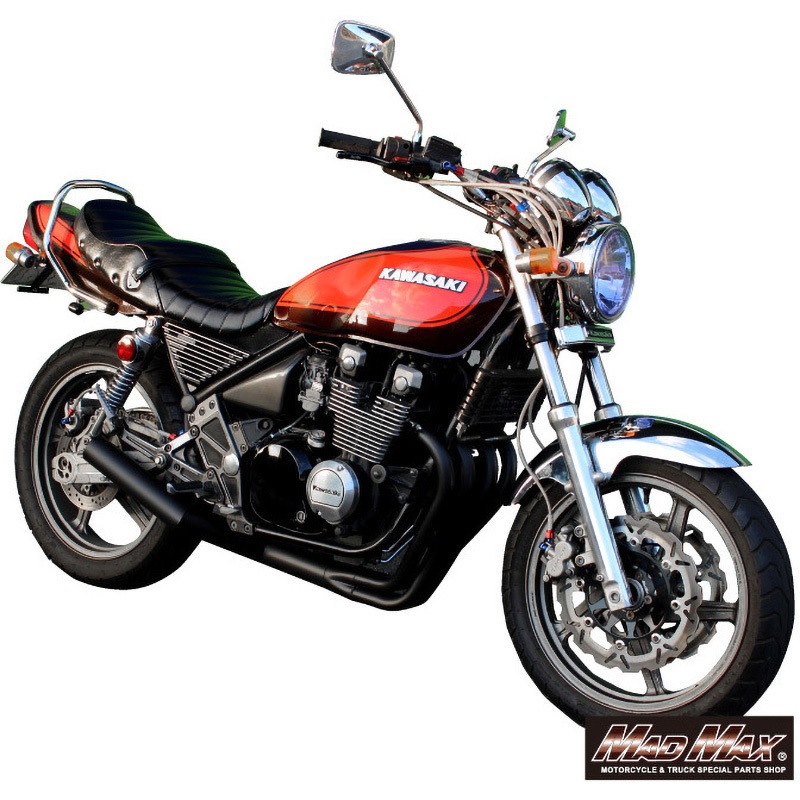 ゼファー 400 メッキ フロントフェンダー 金属 当時物 ゼファー χ ゼファー750 ゼファー1100 400 Z1 Z2 仕様 | Ｚ２タイプ フロント 鉄フェンダー メッキ &frasl;ゼファー400 750