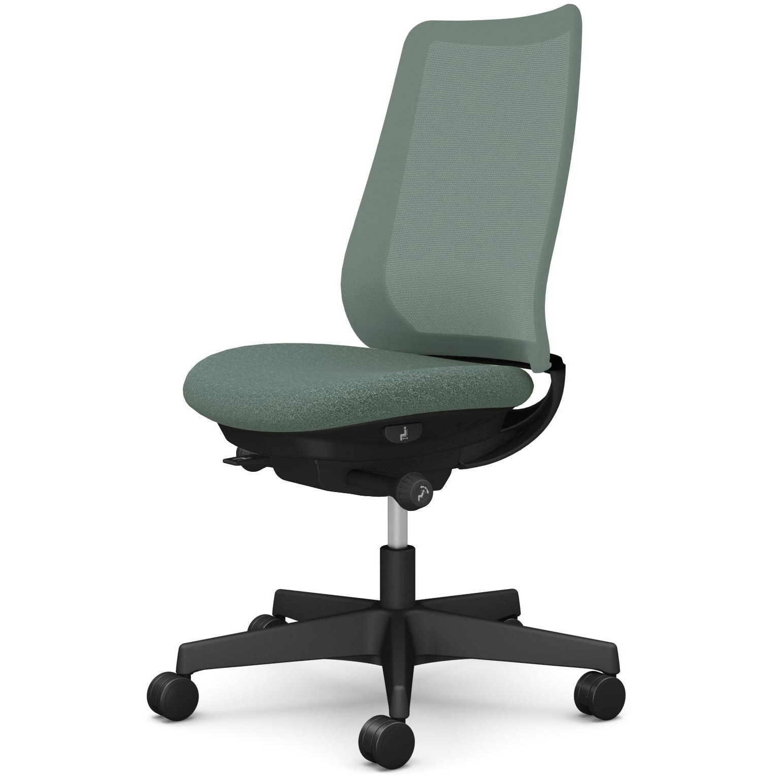 CF11XR F1K5 ポータムシリーズ/肘なし/背メッシュ/スタンダードタイプ/ブラックボディ/ハンガー無/ランバー無/ナイロンキャスター 1脚 オカムラ(岡村製作所) 【通販モノタロウ】