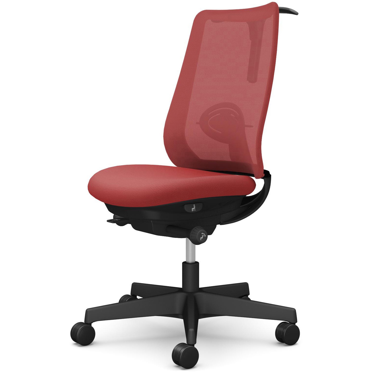 CF12ZS FKA9 ポータムシリーズ/肘なし/背メッシュ/スタンダードタイプ/ブラックボディ/ハンガー有/ランバー有/ウレタンキャスター 1脚 オカムラ(岡村製作所) 【通販モノタロウ】