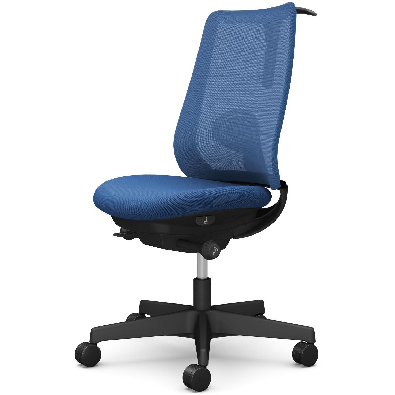 CF12ZS FKB3 ポータムシリーズ/肘なし/背メッシュ/スタンダードタイプ/ブラックボディ/ハンガー有/ランバー有/ウレタンキャスター 1脚 オカムラ(岡村製作所) 【通販モノタロウ】