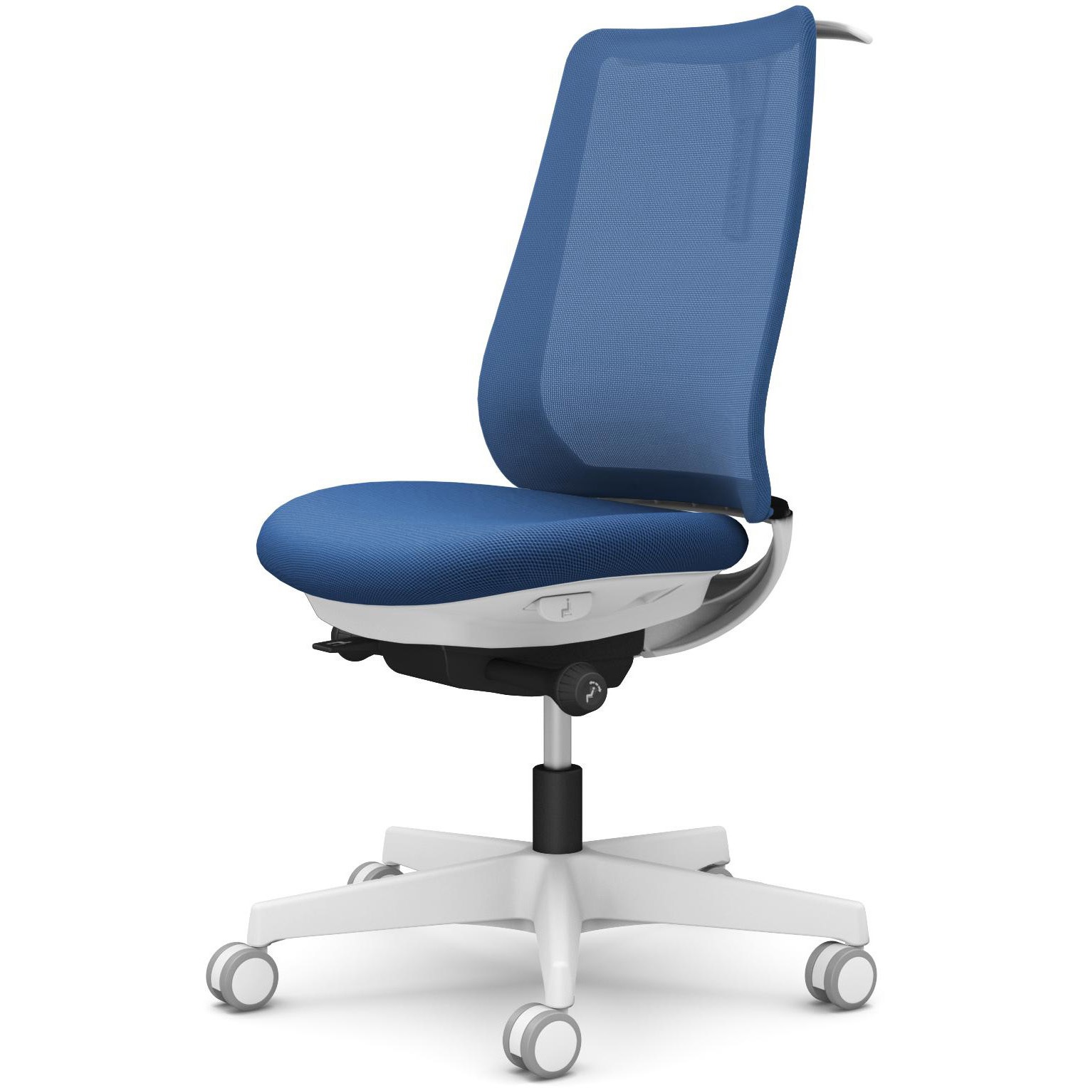 CF12ZW FKB3 ポータムシリーズ/肘なし/背メッシュ/スタンダードタイプ/ホワイトボディ/ハンガー有/ランバー無/ウレタンキャスター 1脚 オカムラ(岡村製作所) 【通販モノタロウ】