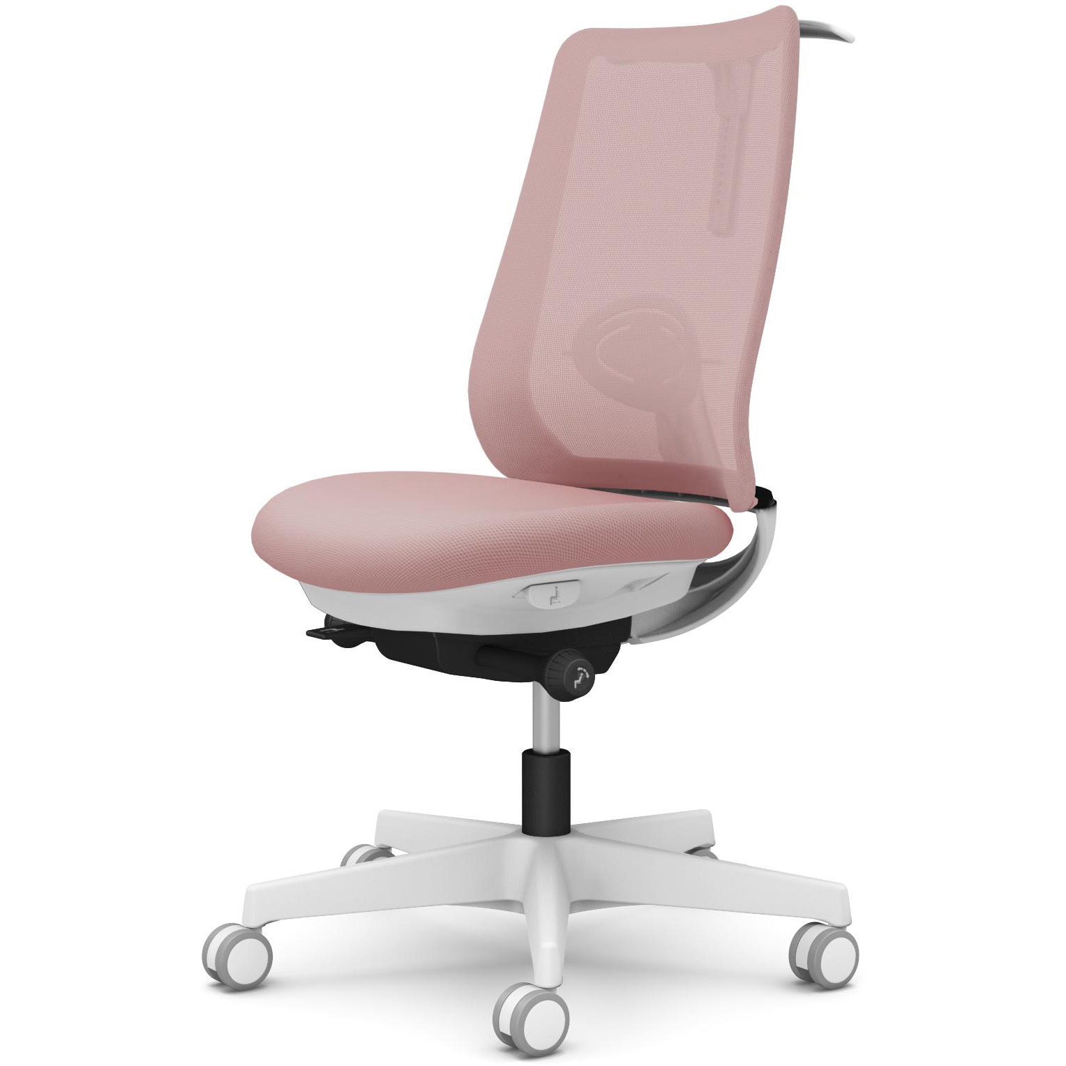 CF12ZZ FKA7 ポータムシリーズ/肘なし/背メッシュ/スタンダードタイプ/ホワイトボディ/ハンガー有/ランバー有/ウレタンキャスター 1脚 オカムラ(岡村製作所) 【通販モノタロウ】