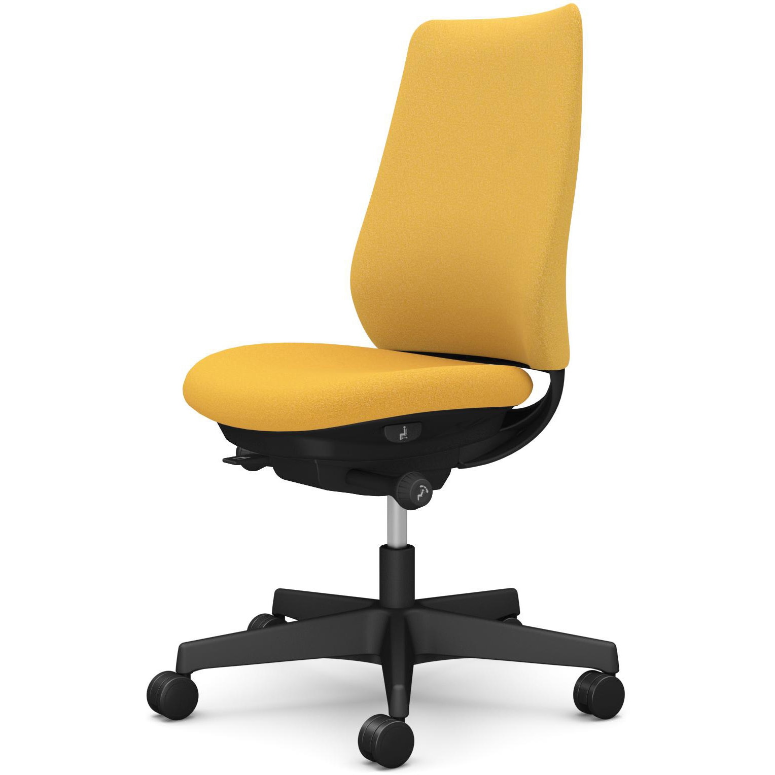 CF13XR FXW7 ポータムシリーズ/肘なし/背クッション/スタンダードタイプ/ブラックボディ/ハンガー無/ランバー無/ナイロンキャスター 1脚 オカムラ(岡村製作所) 【通販モノタロウ】