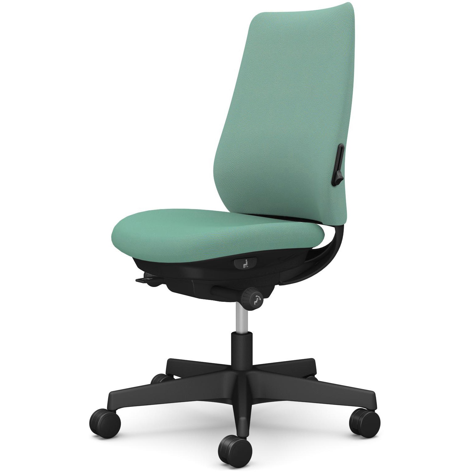 CF13ZS FKY6 ポータムシリーズ/肘なし/背クッション/スタンダードタイプ/ブラックボディ/ハンガー無/ランバー有/ウレタンキャスター 1脚 オカムラ(岡村製作所) 【通販モノタロウ】