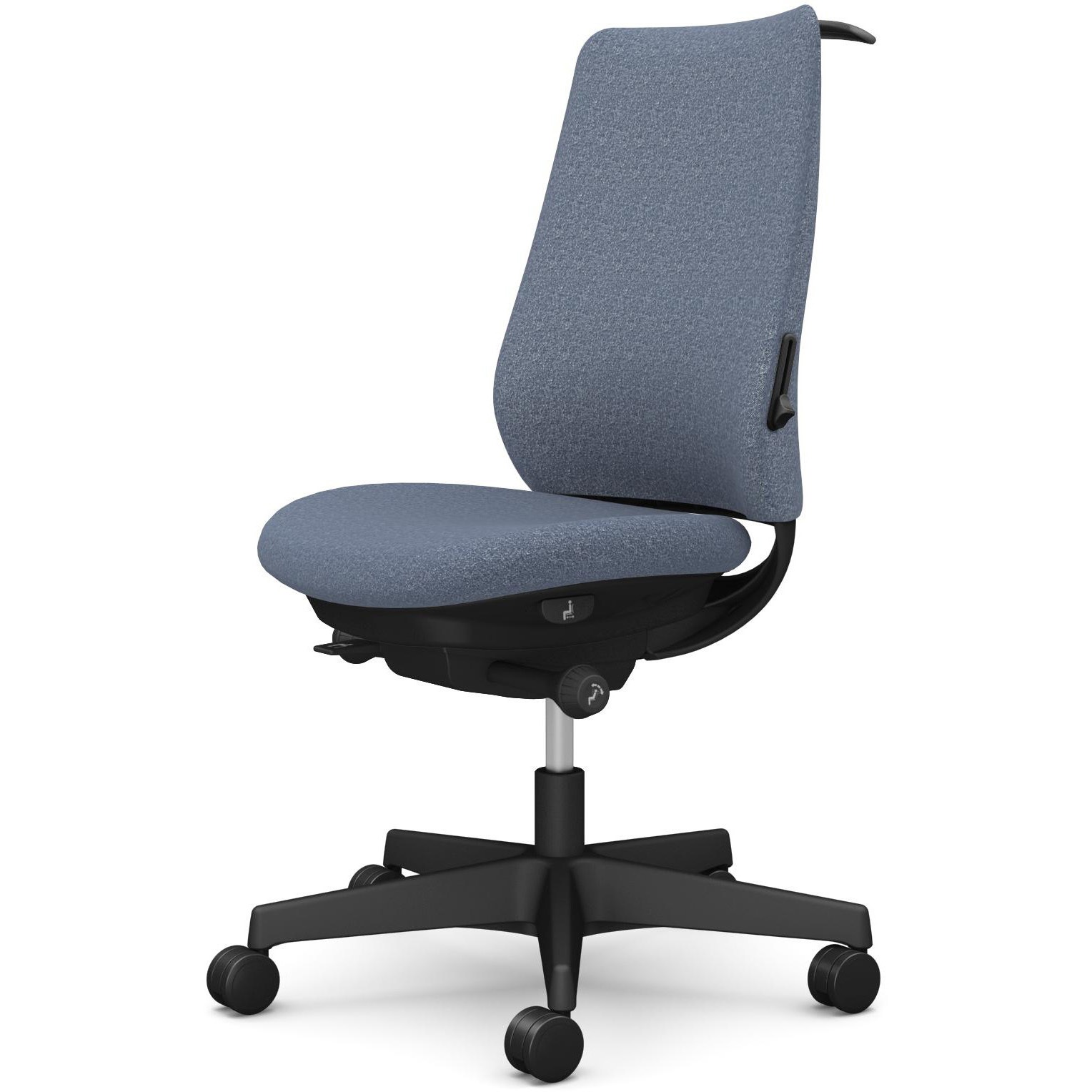 CF14XS FXW4 ポータムシリーズ/肘なし/背クッション/スタンダードタイプ/ブラックボディ/ハンガー有/ランバー有/ナイロンキャスター 1脚 オカムラ(岡村製作所) 【通販モノタロウ】