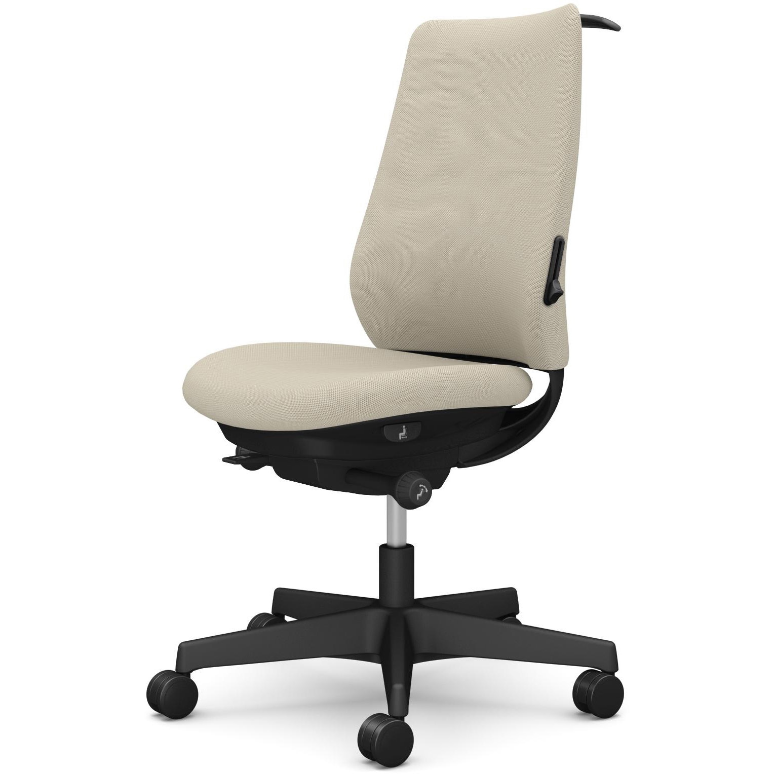 CF14ZS FRU7 ポータムシリーズ/肘なし/背クッション/スタンダードタイプ/ブラックボディ/ハンガー有/ランバー有/ウレタンキャスター 1脚 オカムラ(岡村製作所) 【通販モノタロウ】 44,837円