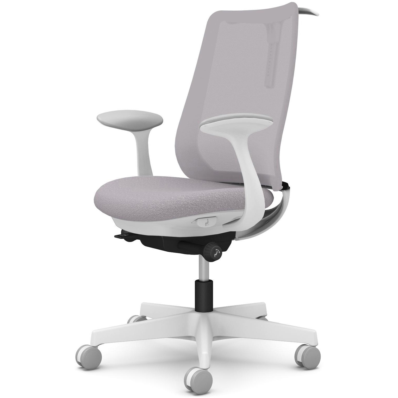 CF22XW F1K1 ポータムシリーズ/固定肘/背メッシュ/スタンダードタイプ/ホワイトボディ/ハンガー有/ランバー無/ナイロンキャスター 1脚 オカムラ(岡村製作所) 【通販モノタロウ】