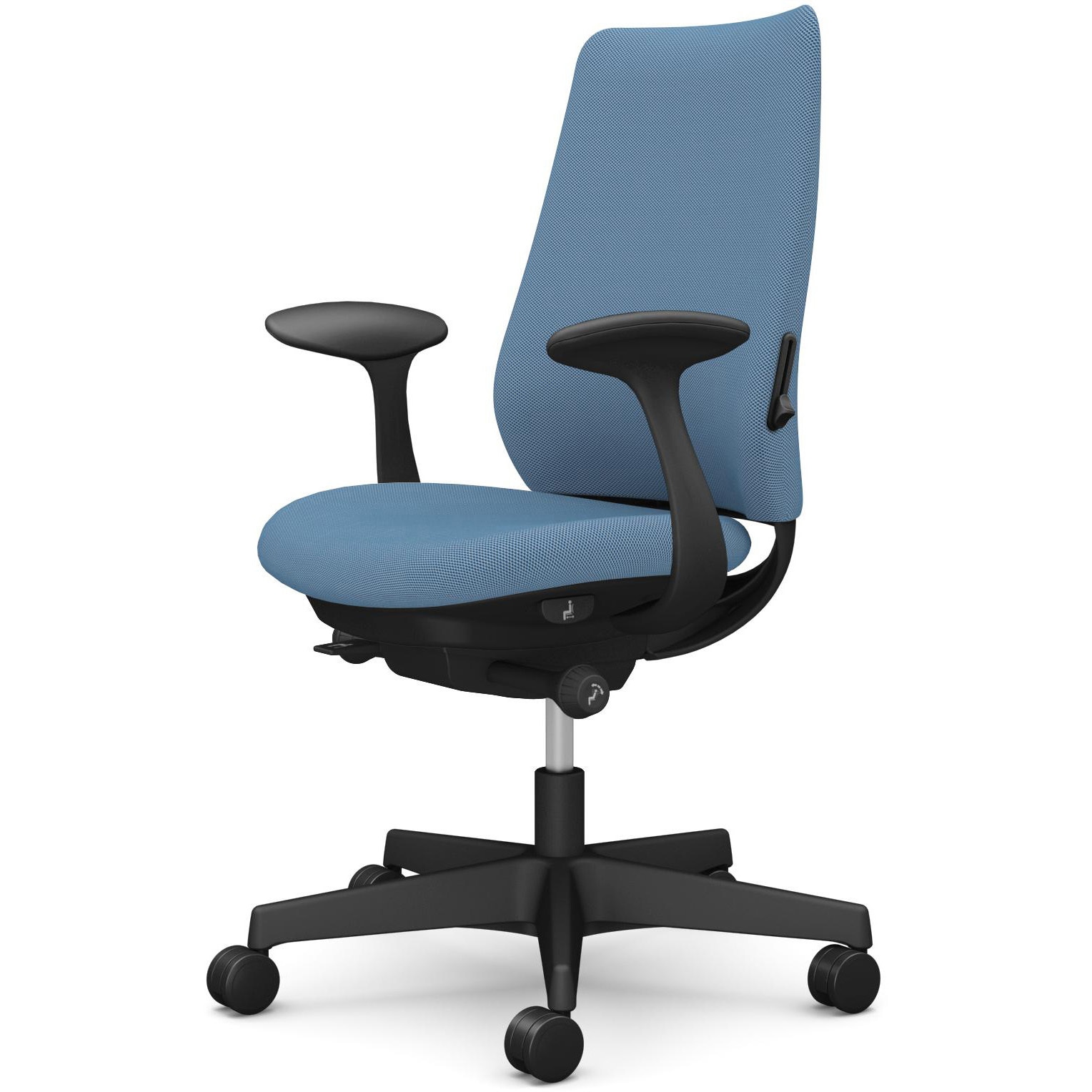 CF23XS FRU0 ポータムシリーズ/固定肘/背クッション/スタンダードタイプ/ブラックボディ/ハンガー無/ランバー有/ナイロンキャスター 1脚 オカムラ(岡村製作所) 【通販モノタロウ】