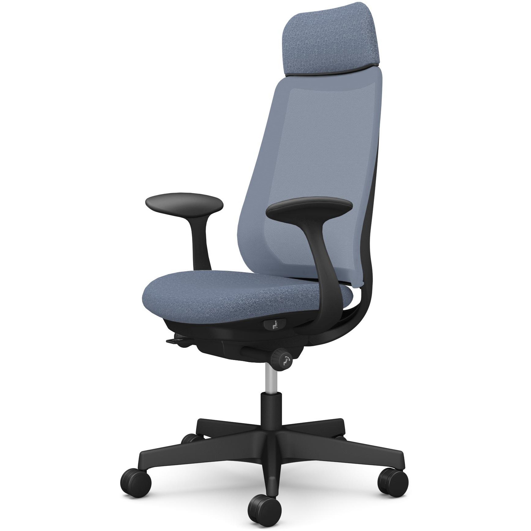 CF25XR F1K4 ポータムシリーズ/固定肘/背メッシュ/EXスタンダードタイプ/ブラックボディ/ハンガー無/ランバー無/ナイロンキャスター 1脚 オカムラ(岡村製作所) 【通販モノタロウ】