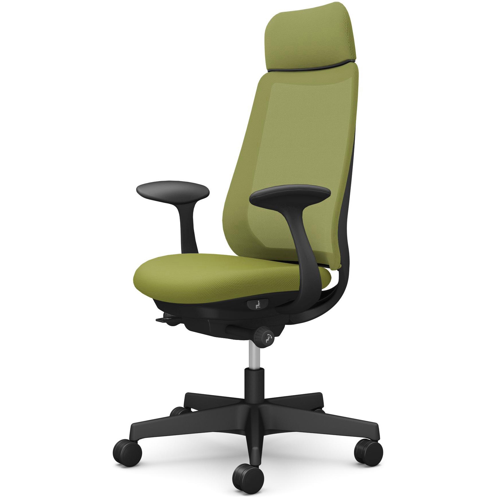 CF25XR FKB5 ポータムシリーズ/固定肘/背メッシュ/EXスタンダードタイプ/ブラックボディ/ハンガー無/ランバー無/ナイロンキャスター 1脚 オカムラ(岡村製作所) 【通販モノタロウ】