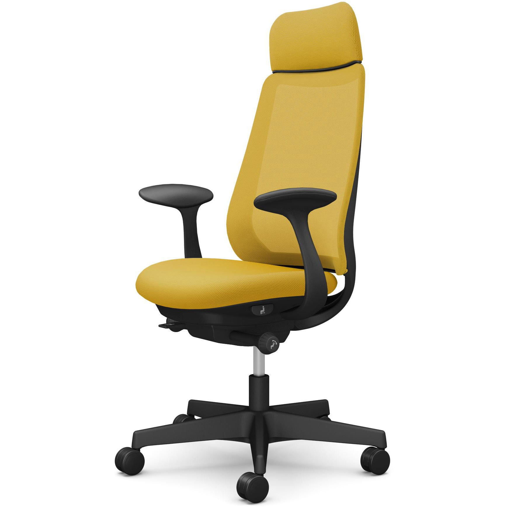 CF25ZR FKB9 ポータムシリーズ/固定肘/背メッシュ/EXスタンダードタイプ/ブラックボディ/ハンガー無/ランバー無/ウレタンキャスター 1脚 オカムラ(岡村製作所) 【通販モノタロウ】