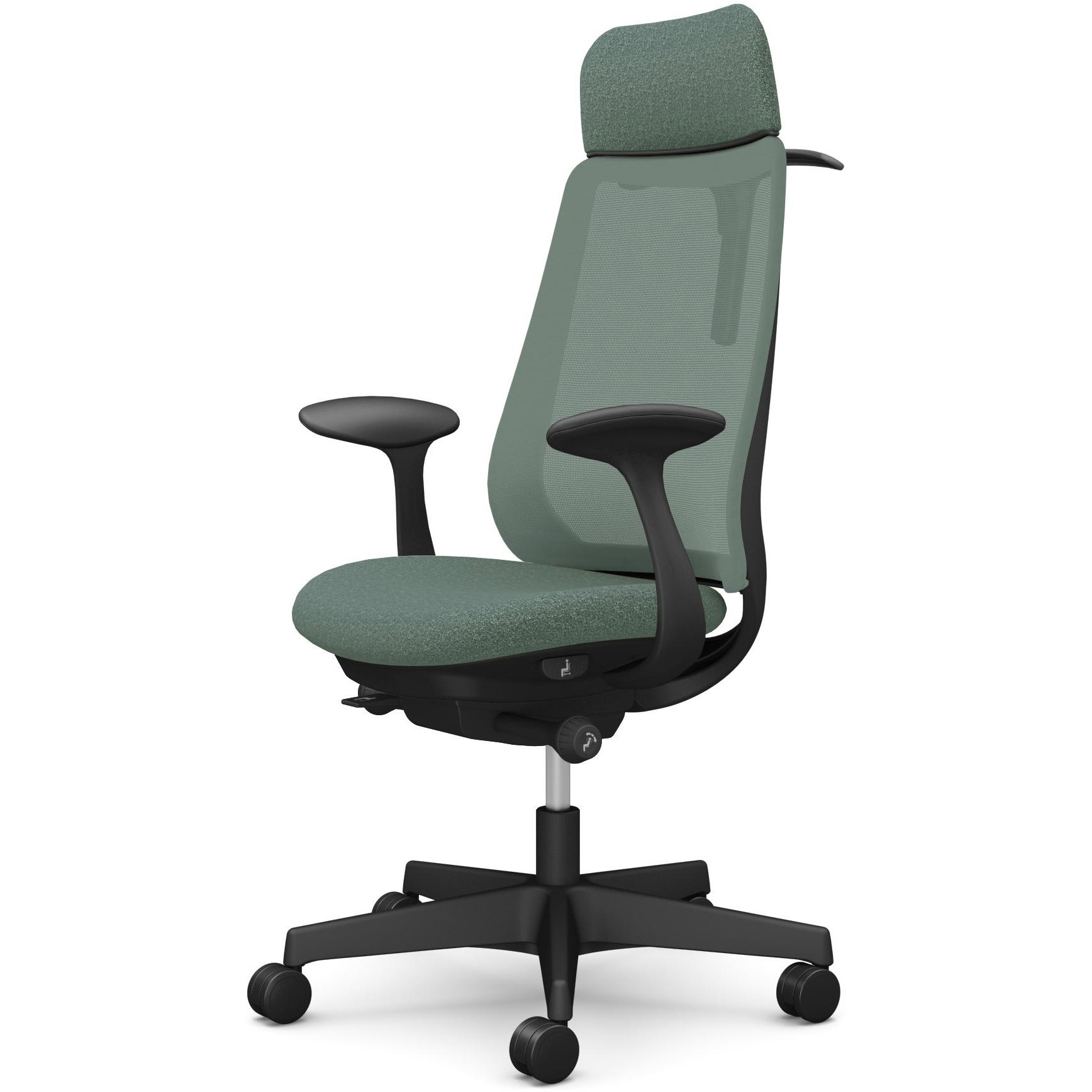 CF26XR F1K5 ポータムシリーズ/固定肘/背メッシュ/EXスタンダードタイプ/ブラックボディ/ハンガー有/ランバー無/ナイロンキャスター 1脚 オカムラ(岡村製作所) 【通販モノタロウ】 50,388円